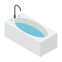 Shower Tub Concepts vector