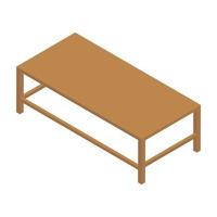 conceptos de mesa para el hogar vector