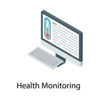 conceptos de monitoreo de salud vector