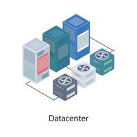 Database Storage Concepts vector