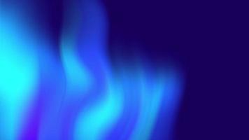 Hermoso fondo abstracto azul degradado distorsionado video
