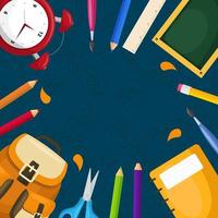 Back To School Background vector