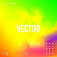 Abstract gradient background with trend colors Vector