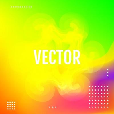 Abstract gradient background with trend colors Vector