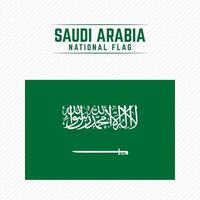 National Flag of Saudi Arabia vector