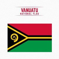 National Flag of Vanuatu vector