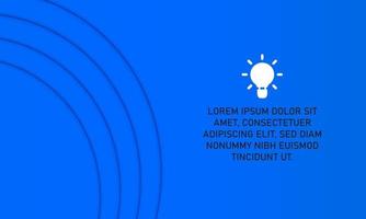 Abstract Blue Corporate Presentation Background With Lines vector