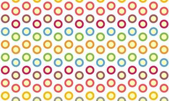 Abstract Colorful Circle Pattern Background vector