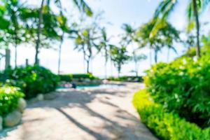 Abstract blur luxury hotel resort for background - Holiday and vacation concept