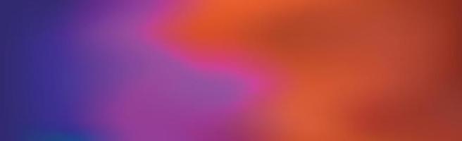 Blurred large panoramic summer background multicolored gradient vector