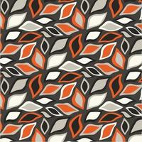Minimalist Leaves Pattern, Leaves Abstract Background Vector