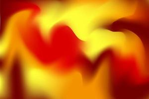 Abstract Blurred Gradiant Mesh Background in Red and Orange Colors. Fire vector