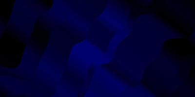 Dark BLUE vector background with curves. Illustration in abstract style with gradient curved. Pattern for websites, landing pages.