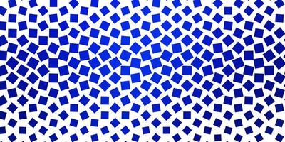 Light BLUE vector template in rectangles. Abstract gradient illustration with colorful rectangles. Pattern for websites, landing pages.