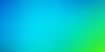 Light Blue, Green vector abstract blurred background. Abstract colorful illustration with gradient. Base for your app design.