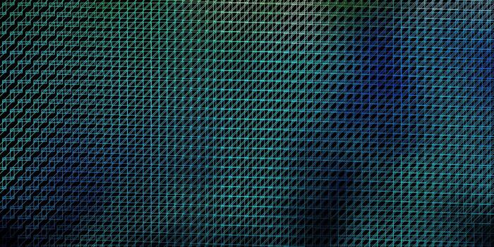 Dark Blue, Green vector layout with lines. Repeated lines on abstract background with gradient. Template for your UI design.