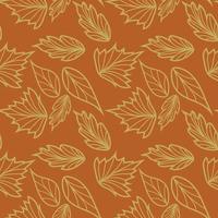 Folk flowers art pattern Floral abstract surface design  Seamless pattern vector