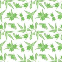 Folk flowers art pattern Floral abstract surface design  Seamless pattern vector