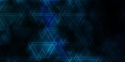 Dark Blue, Green vector pattern with polygonal style. Abstract gradient illustration with triangles. Pattern for booklets, leaflets