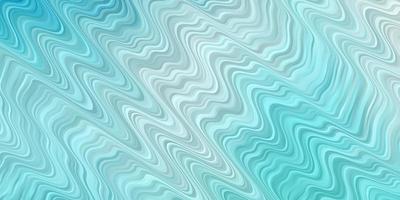 Light Blue, Green vector background with lines. Colorful illustration in abstract style with bent lines. Smart design for your promotions.