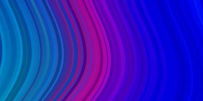 Light Blue, Red vector background with lines. Illustration in abstract style with gradient curved. Smart design for your promotions.