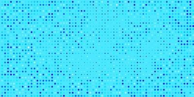 Light BLUE vector pattern with spheres. Abstract colorful disks on simple gradient background. Pattern for wallpapers, curtains.