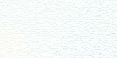 Dark Blue, Green vector background with lines. Illustration in abstract style with gradient curved. Pattern for websites, landing pages.