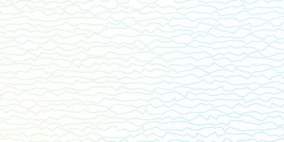 Dark Blue, Green vector background with lines. Illustration in abstract style with gradient curved. Pattern for websites, landing pages.