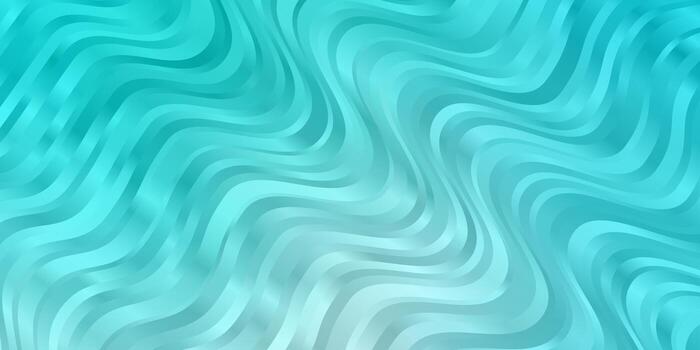 Light Blue, Green vector texture with curves. Gradient illustration in simple style with bows. Pattern for commercials, ads.