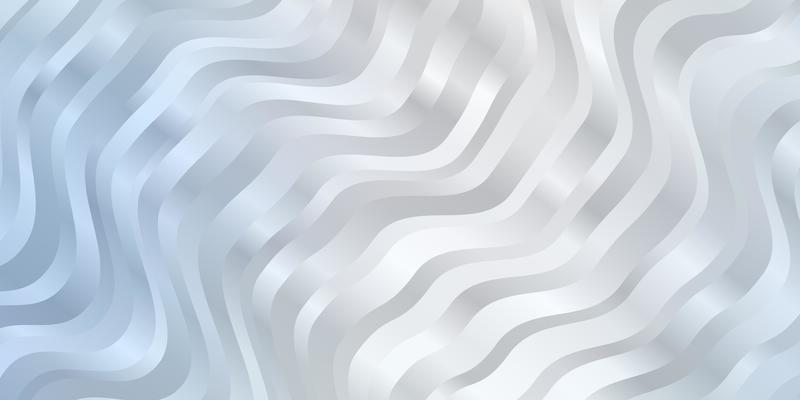 Light BLUE vector texture with curves. Colorful geometric sample with gradient curves. Pattern for business booklets, leaflets