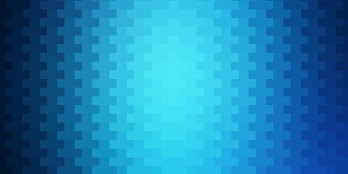 Light BLUE vector pattern in square style. Abstract gradient illustration with rectangles. Modern template for your landing page.