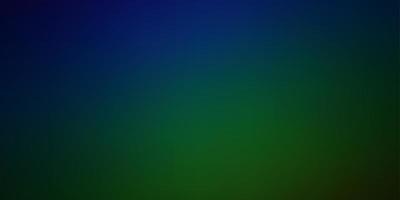 Dark Blue, Green vector blurred template. New colorful illustration in blur style with gradient. Base for your app design.