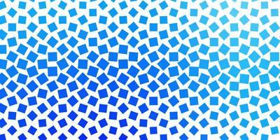 Light BLUE vector pattern in square style. New abstract illustration with rectangular shapes. Pattern for commercials, ads.