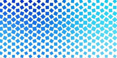 Light BLUE vector pattern in square style. Abstract gradient illustration with colorful rectangles. Best design for your ad, poster, banner.