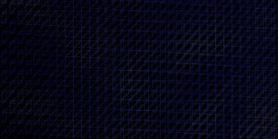 Dark BLUE vector pattern with lines. Gradient abstract design in simple style with sharp lines. Template for your UI design.