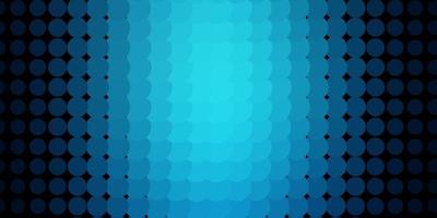 Light BLUE vector pattern with circles. Abstract colorful disks on simple gradient background. Pattern for websites, landing pages.