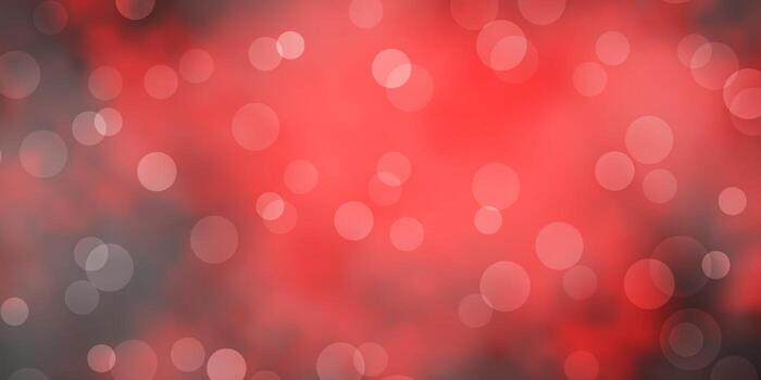 Dark Red vector background with spots. Modern abstract illustration with colorful circle shapes. New template for a brand book.