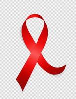 Red Ribbon Sign vector