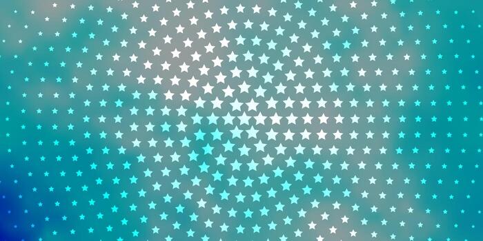 textura de vector azul claro con hermosas estrellas. difuminar el diseño decorativo en un estilo sencillo con estrellas. patrón para sitios web, páginas de destino.