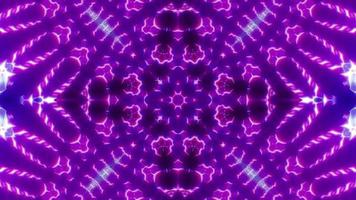 x Form Neonfarbenlampe Kaleidoskop