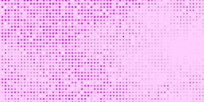 Light Purple, Pink vector layout with circle shapes. Illustration with set of shining colorful abstract spheres. Pattern for wallpapers, curtains.