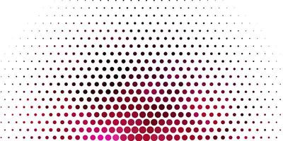 Light Pink vector template with circles. Illustration with set of shining colorful abstract spheres. Pattern for websites.