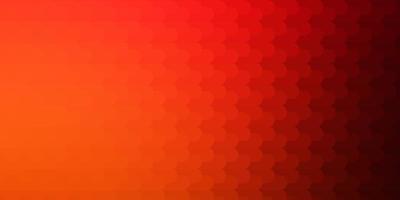 Dark Red, Yellow vector texture with lines. Gradient abstract design in simple style with sharp lines. Pattern for websites, landing pages.