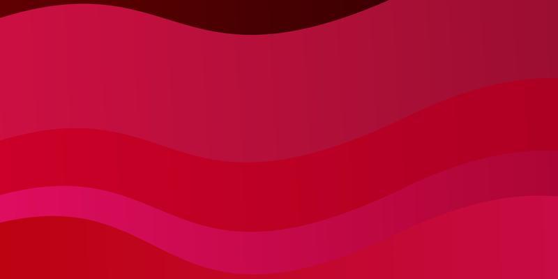 Dark Red vector template with wry lines. Illustration in abstract style with gradient curved. Template for cellphones.