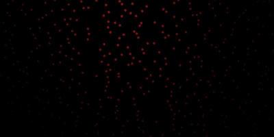 Dark Red vector template with neon stars. Blur decorative design in simple style with stars. Pattern for new year ad, booklets.