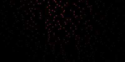 plantilla de vector rojo oscuro con estrellas de neón. difuminar el diseño decorativo en un estilo sencillo con estrellas. patrón para anuncios de año nuevo, folletos.