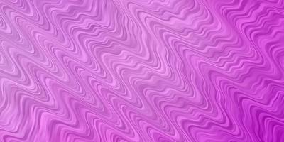 Light Pink vector background with bent lines. Colorful illustration in abstract style with bent lines. Best design for your posters, banners.