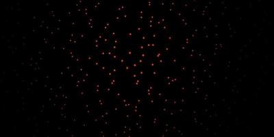 Dark Red vector pattern with abstract stars. Blur decorative design in simple style with stars. Best design for your ad, poster, banner.