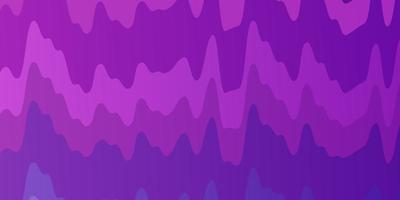 Light Pink vector background with bows. Colorful geometric sample with gradient curves. Smart design for your promotions.