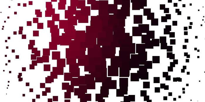 Light Pink vector backdrop with rectangles. Abstract gradient illustration with rectangles. Modern template for your landing page.